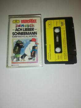 Ach Lieber Schneemann Komm nach Iglau, Krokodil  Schwarz mit Gelben Aufkleber Janosch Hörfest 429835-4 Deutsche Grammophon